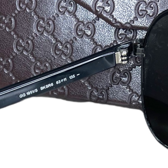 Gucci Black Frame and Lens Gg 1951/S Sunglasses - Picture 3 of 7